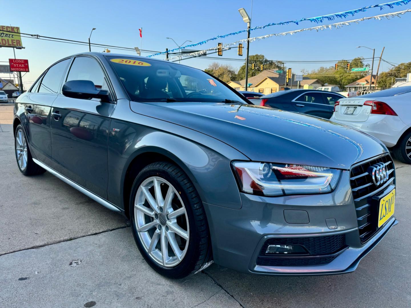 2016 GRAY AUDI A4 PREMIUM (WAUAFAFL3GN) , located at 5900 E. Lancaster Ave., Fort Worth, TX, 76112, (817) 457-5456, 0.000000, 0.000000 - This is a 2016 AUDI A4 PREMIUM 4 DOOR SEDAN that is in excellent condition. There are no dents or scratches. The interior is clean with no rips or tears or stains. All power windows, door locks and seats. Ice cold AC for those hot Texas summer days. It is equipped with a CD player, AM/FM radio, AUX - Photo#8